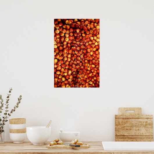 Apples by Johannes Stötter ポスター (キッチン)