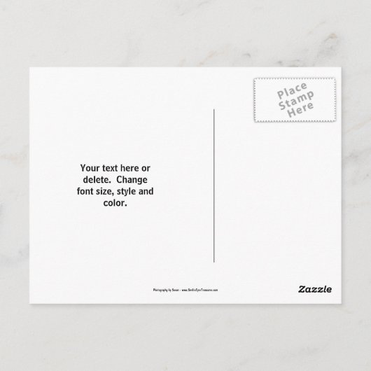 Apples On The Tree Nature Personalized ポストカード (裏面)