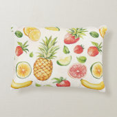 Apples Pears Blueberries Oranges Fruits アクセントクッション (裏面)