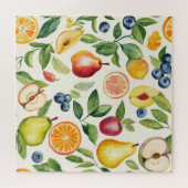 Apples Pears Blueberries Oranges Fruits ジグソーパズル (横)
