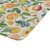 Apples Pears Blueberries Oranges Lemon Lime Fruits カッティングボード (角)