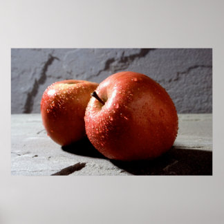 apples poster print ポスター