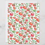 Apples Scrapbook Paper (正面)
