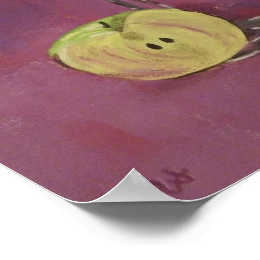 「Appletini」プリント ポスター (角)