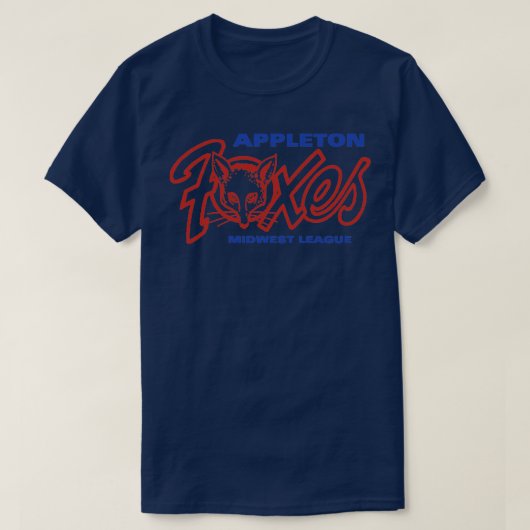 Appletonキツネ Tシャツ (デザイン正面)