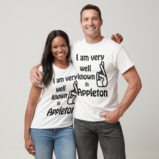 Appleton Wisconsinおもしろいよく知られているTシャツ Tシャツ (ユニセックス)