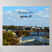 Appleton, Wisconsin landscape ポスター (正面)