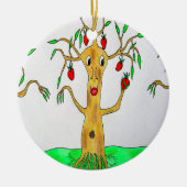 Appletree Christmas Ornament氏 セラミックオーナメント (正面)