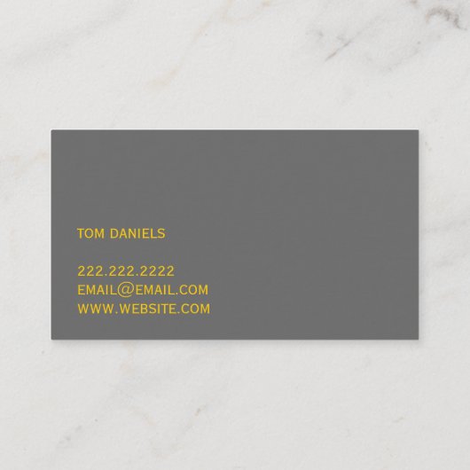 Appliances Sales Installation Repair Business Card 名刺 (裏面)