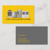 Appliances Sales Installation Repair Business Card 名刺 (正面/裏面)