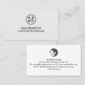 Application Developer Computer Programmer 名刺 (正面/裏面)