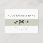 Appointment card professional dog grooming service 予約カード (裏面)