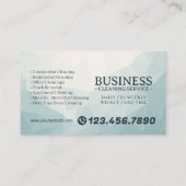 Appointment Reminder House Cleaning Housekeeping 名刺 (裏面)