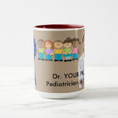 Appreciation Mug New Pediatrician博士 マグカップ (中央)
