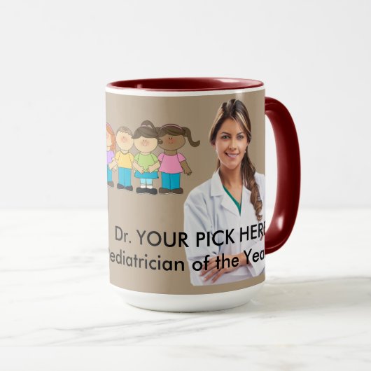 Appreciation Mug New Pediatrician博士 マグカップ (正面右)
