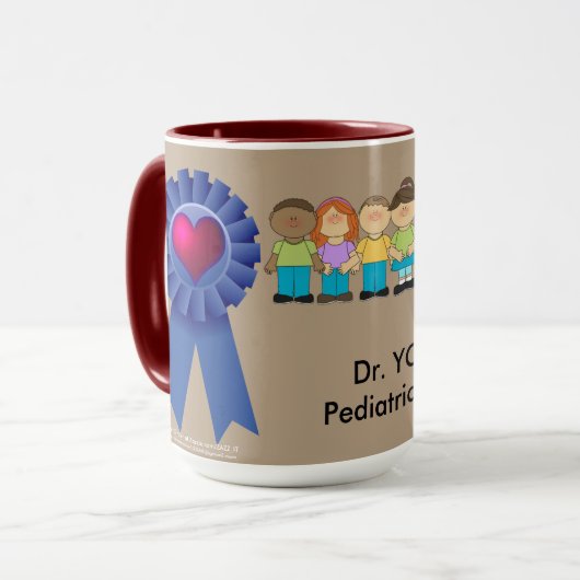Appreciation Mug New Pediatrician博士 マグカップ (正面左)