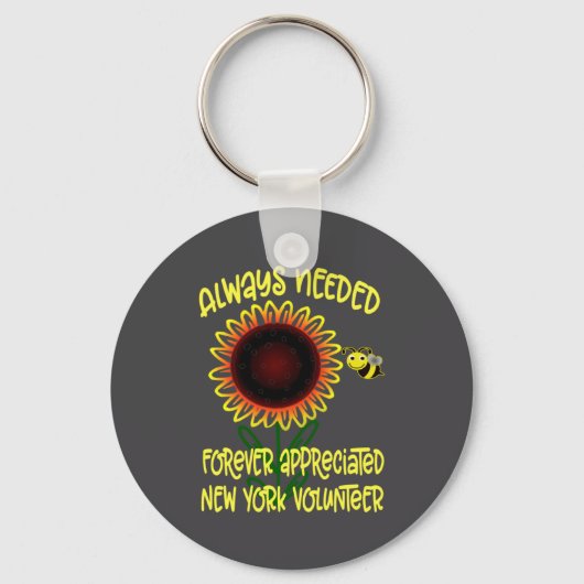 Appreciation New York Always Needed Volunteer Reco キーホルダー (正面)