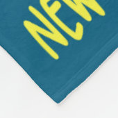 Appreciation New York Always Needed Volunteer Reco フリースブランケット (角)