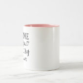 Appreciation Week Personalized Mug秘書 ツートーンマグカップ (中央)