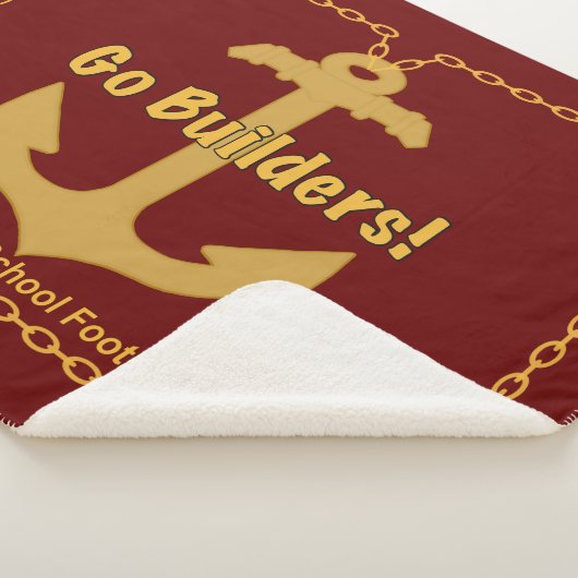 Apprentice School “Go Builders” Sherpa Blanket シェルパブランケット (3/4)