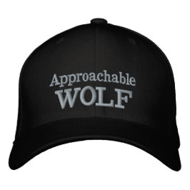 Approachable Wolf Embroidered Hat 刺繍入りキャップ
