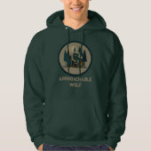 Approachable Wolf Hoodie パーカ (正面)
