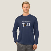 Approachable Wolf : Long Sleeve Shirt by JHT  トライブレンドＴシャツ (正面全体)