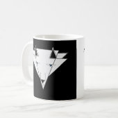 Approachable Wolf Mug by JHT コーヒーマグカップ (正面左)