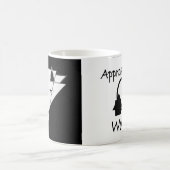 Approachable Wolf Mug by JHT コーヒーマグカップ (中央)