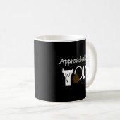 Approachable Wolf Mug by JHT コーヒーマグカップ (正面右)