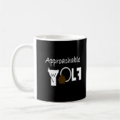 Approachable Wolf Mug by JHT  コーヒーマグカップ (左)
