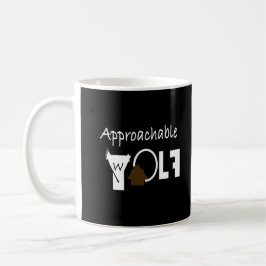 Approachable Wolf Mug by JHT  コーヒーマグカップ