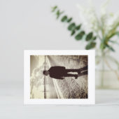 Approachable Wolf Post Card Print ポストカード (スタンド正面)