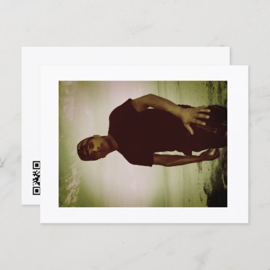 Approachable Wolf Post Card Print ポストカード (正面/裏面)