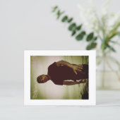 Approachable Wolf Post Card Print ポストカード (スタンド正面)