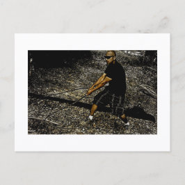 Approachable Wolf Post Card Print ポストカード