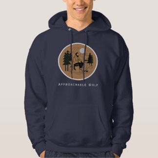  ApproachableWolf ( Blue ) Hoodie by JH Thornton パーカ