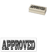 APPROVED Office Work Business School ラバースタンプ (押印)