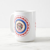 Approved Without Verification – Minnesota Mug コーヒーマグカップ (正面左)
