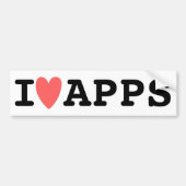 Apps バンパーステッカー (正面)