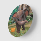 Appu ラウンド壁時計 (傾斜)