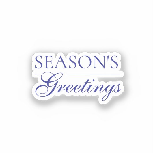  appy New Year Merry Christmas Holiday シール (正面)