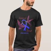 Apraxia Awareness Warrior Survivor Support Squad Tシャツ (正面)
