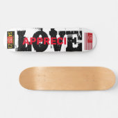 APRECILOVE SKATEBOARDS / JMT USA スケートボード (横)