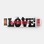 APRECILOVE SKATEBOARDS / JMT USA スケートボード (横)