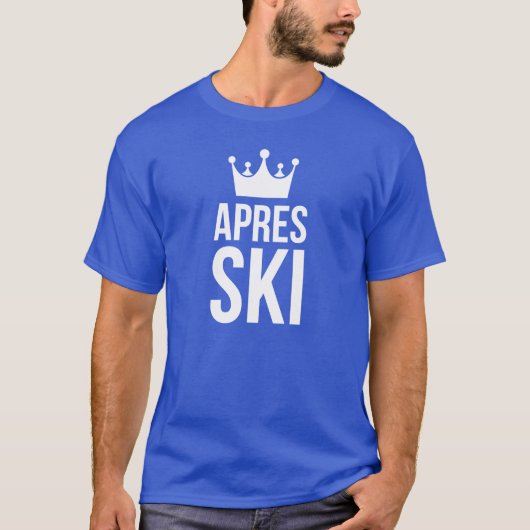 Apresのスキー王 Tシャツ (正面)