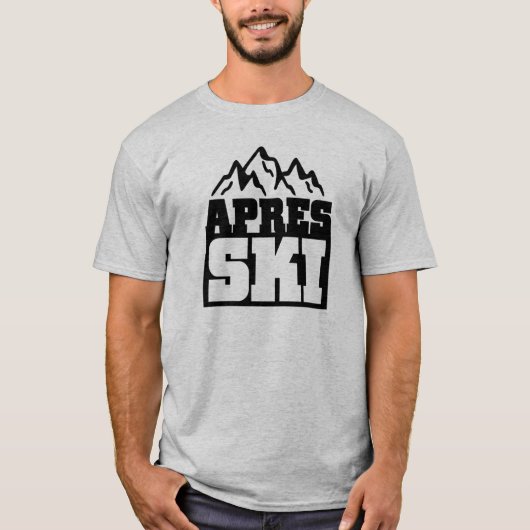Apresのスキー Tシャツ (正面)