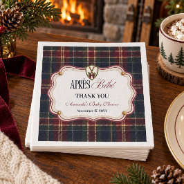 Après Bébé プレピースキーロッジ クリスマスベビーシャワー スタンダードカクテルナプキン