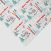 Après Bébé  Polar Bear & Arctic Fox Skiing 薄葉紙 (詳細)