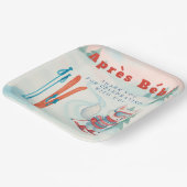 Après Bébé ski Arctic Fox ペーパープレート (傾斜あり)